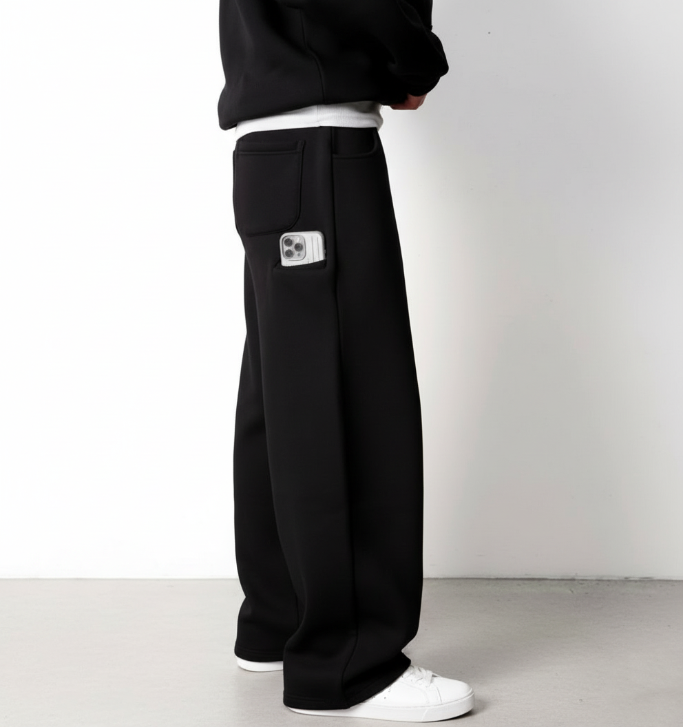 The double pocket baggy pants